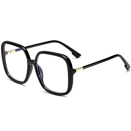 TOSSPER Vintage Oversize Anti-blue Light Brille Frauen Retro Clear Lens Brillen Männer Computerlesegläser von TOSSPER