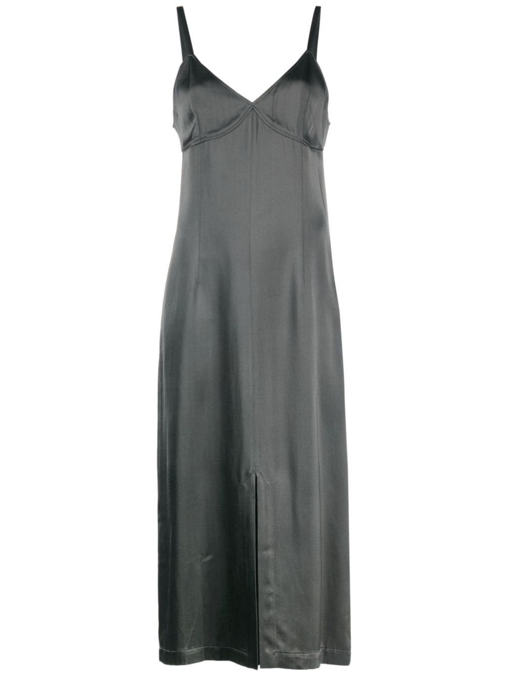 TOTEME Camisole-Kleid aus Satin - Grün von TOTEME