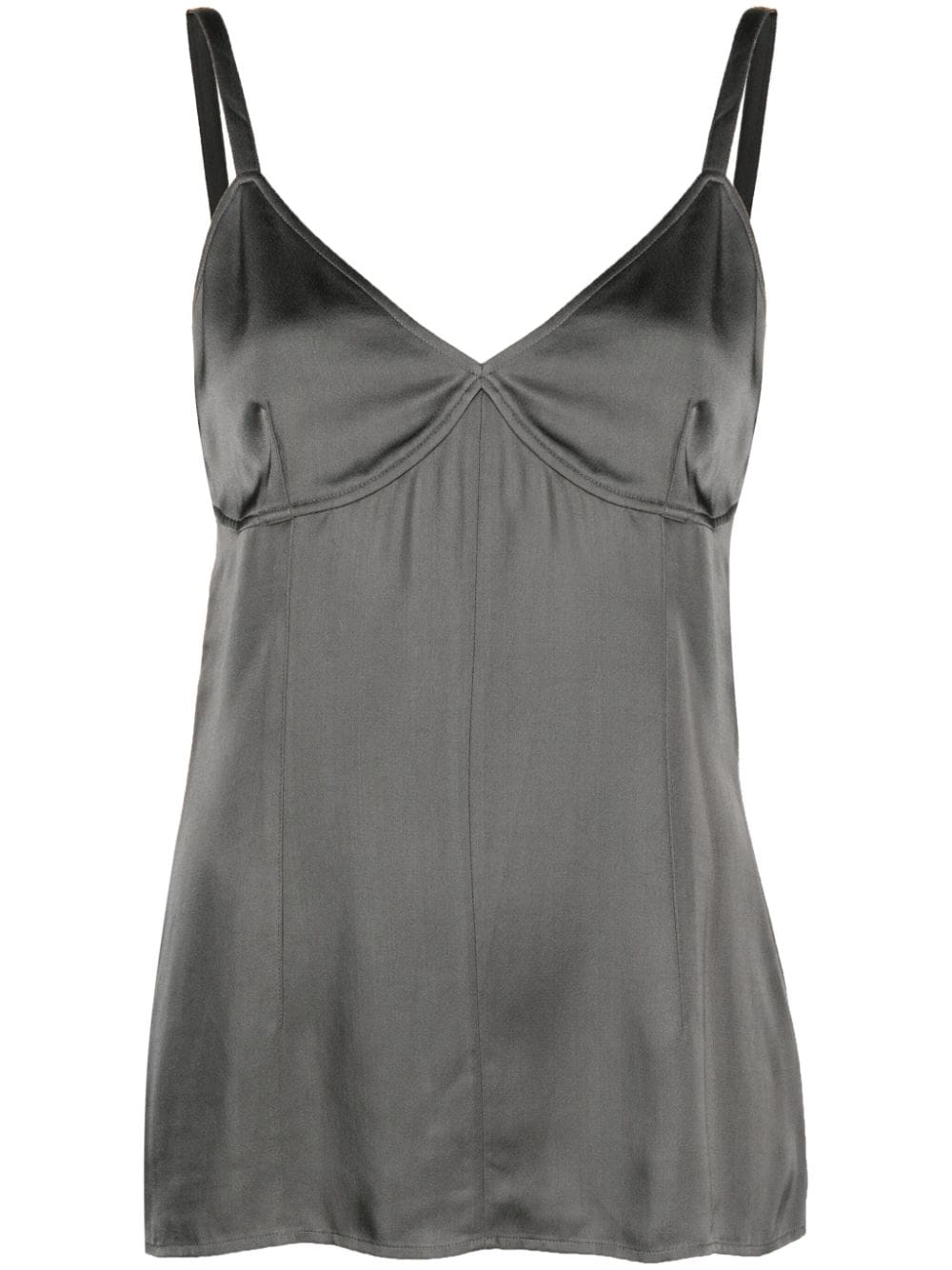 TOTEME Camisole-Top aus Satin - Grün von TOTEME