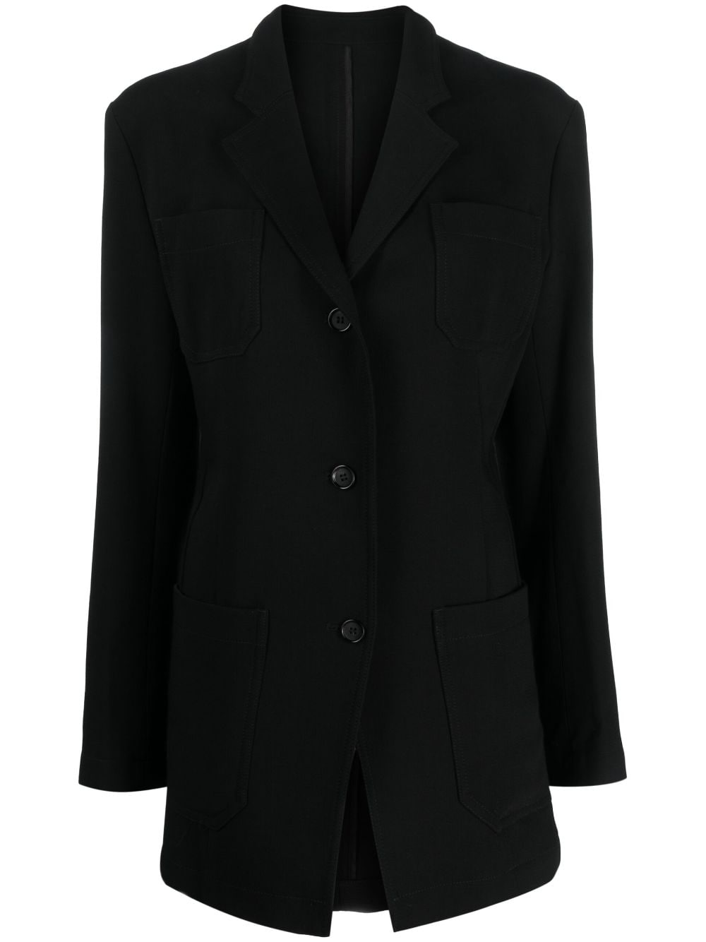 TOTEME Einreihiger Blazer - Schwarz von TOTEME