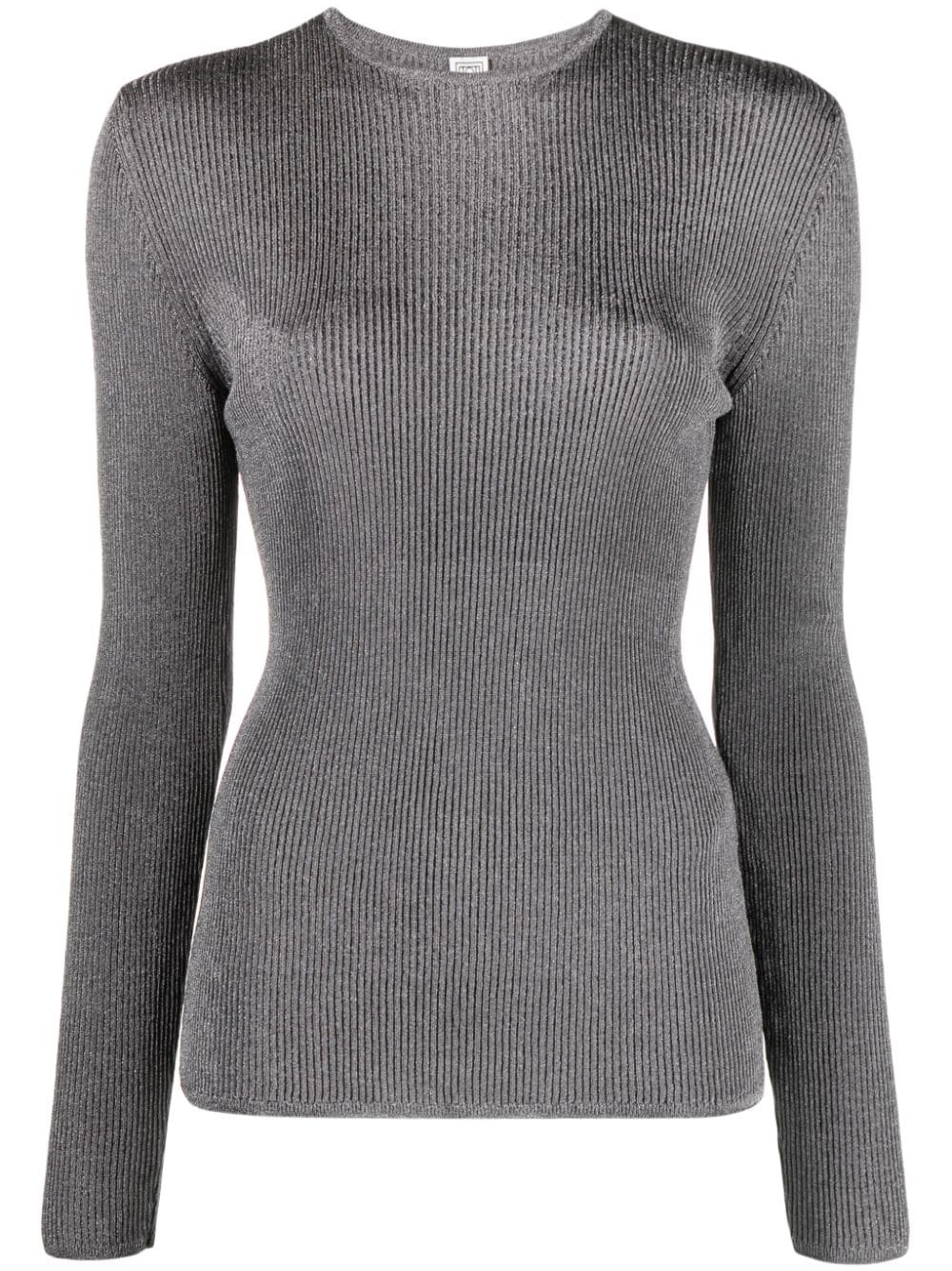 TOTEME Gerippter Pullover - Silber von TOTEME