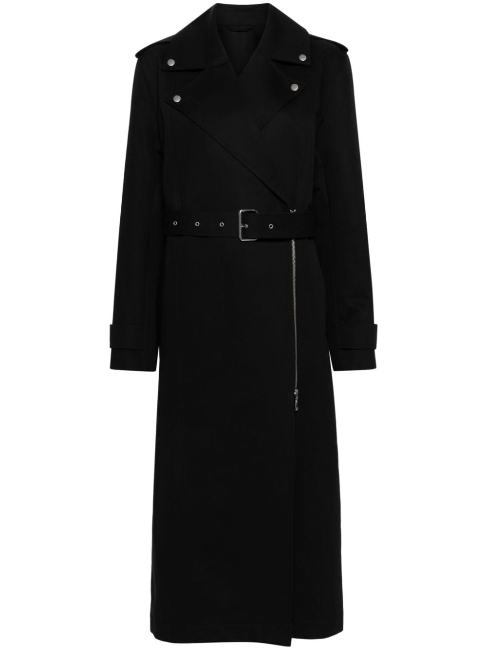 TOTEME Langer Trenchcoat - Schwarz von TOTEME