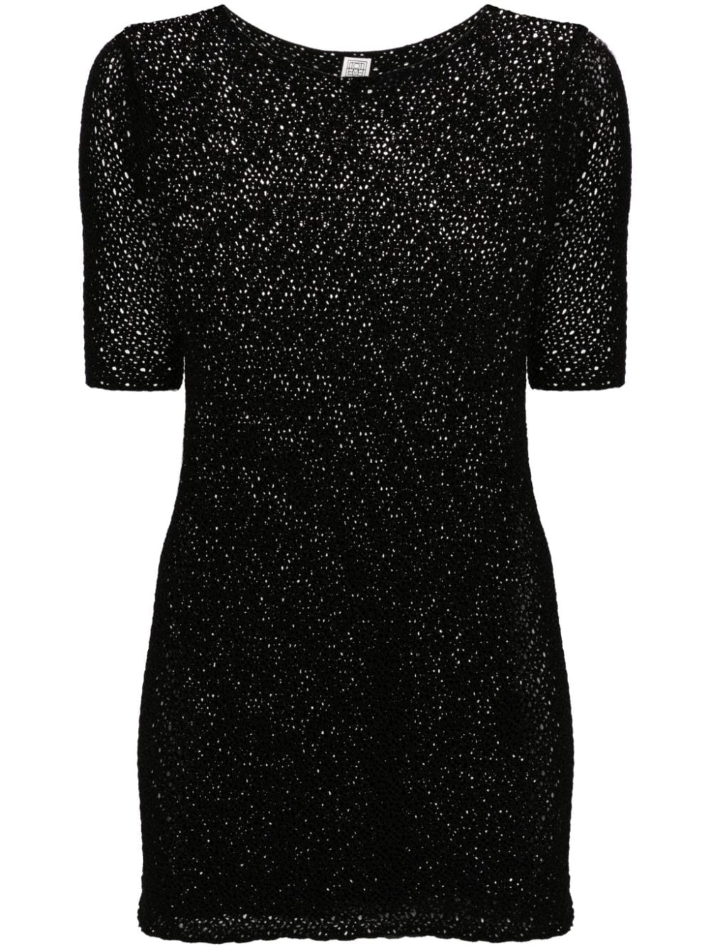 TOTEME Semi-transparenter Pullover mit Bardot-Ausschnitt - Schwarz von TOTEME