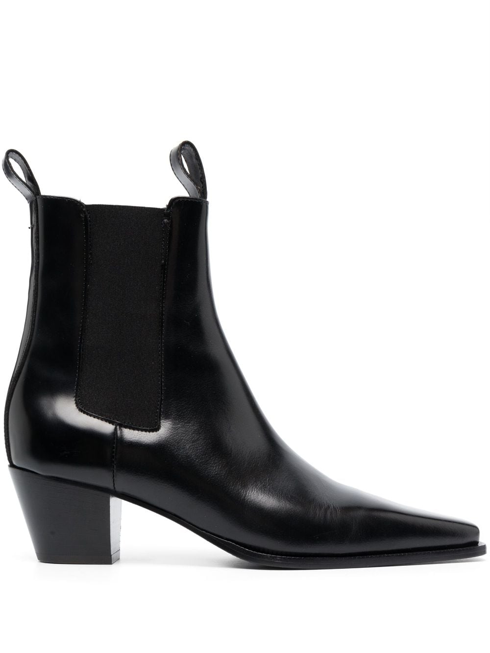 TOTEME Klassische Chelsea-Boots - Schwarz von TOTEME