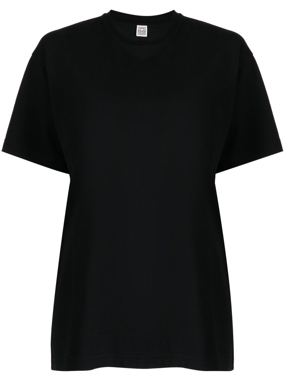 TOTEME T-Shirt mit rundem Ausschnitt - Schwarz von TOTEME