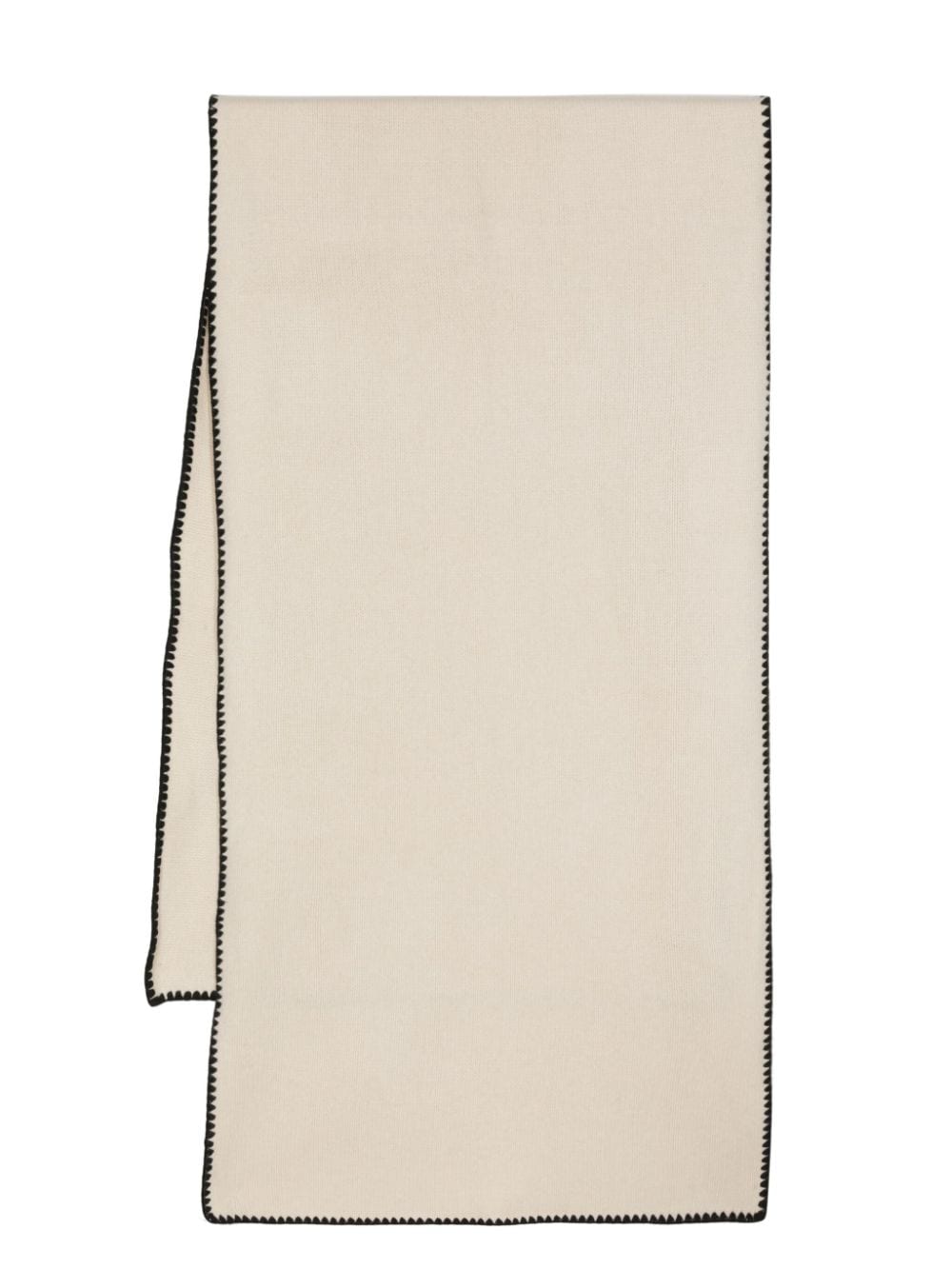 TOTEME embroidered cashmere scarf - Weiß von TOTEME