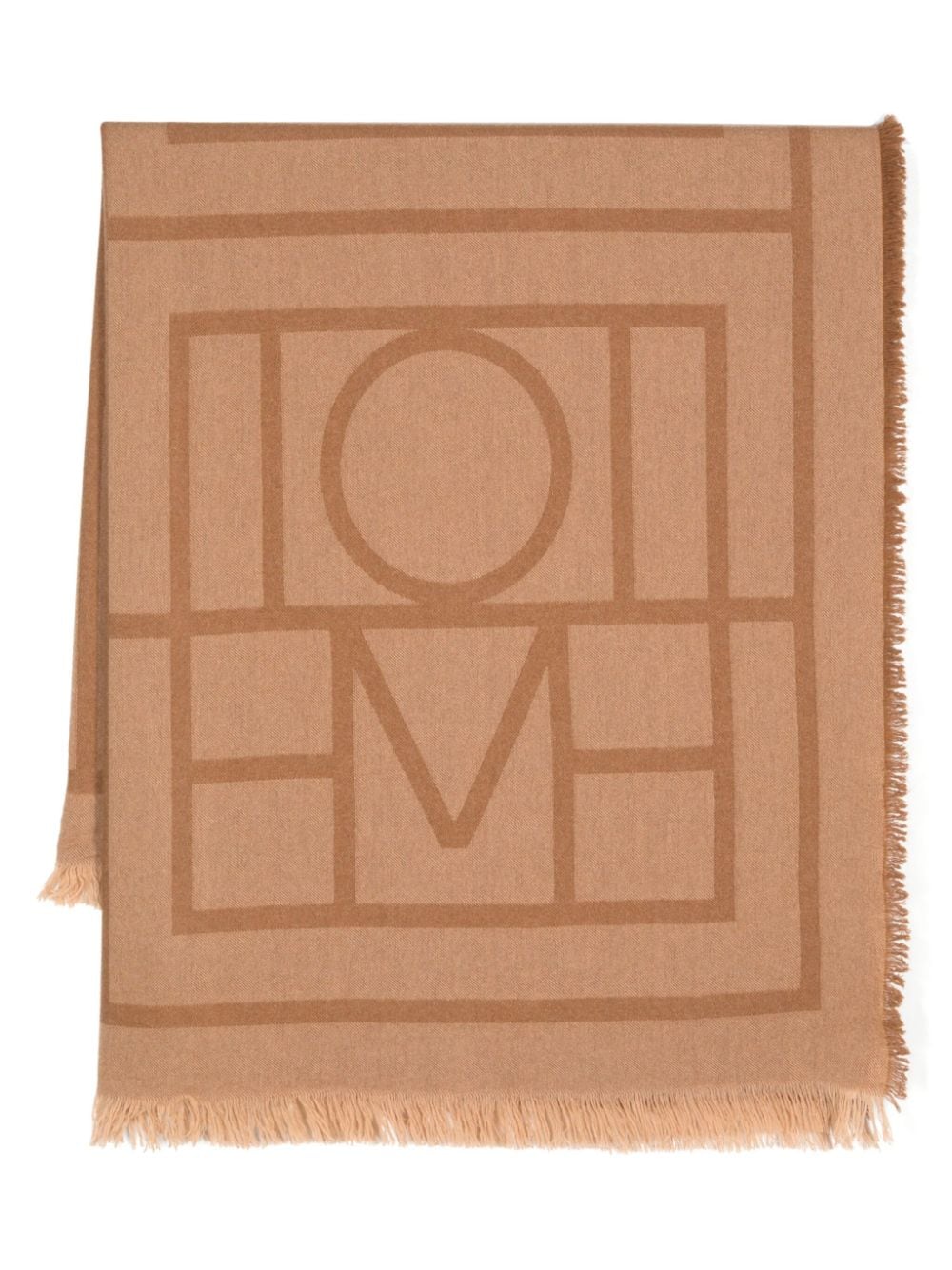 TOTEME Jacquard-Schal - Braun von TOTEME