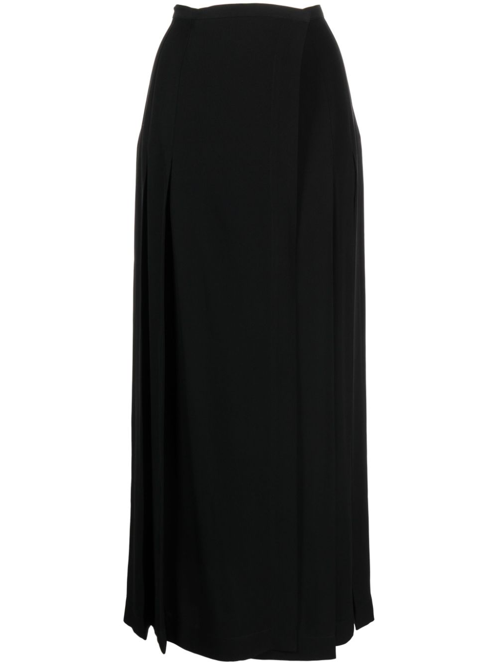 TOTEME wrap-around maxi skirt - Schwarz von TOTEME