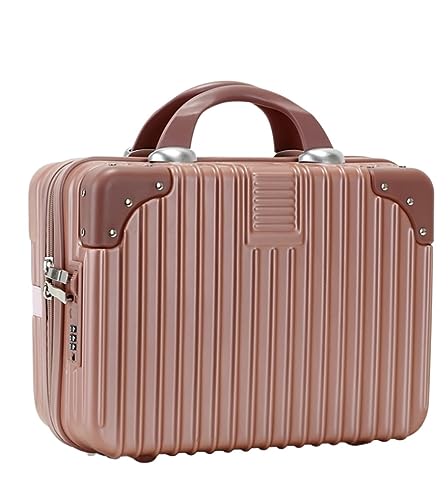 TOTIKI Koffer Handgepäck, Wiederaufladbarer Funktions-Design-Koffer Für Damen, Passwort-Boarding Rollkoffer (Color : G, Size : 15inch) von TOTIKI