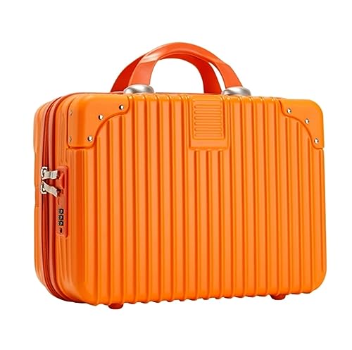 TOTIKI Koffer Handgepäck, Wiederaufladbarer Funktions-Design-Koffer Für Damen, Passwort-Boarding Rollkoffer (Color : I, Size : 14inch) von TOTIKI