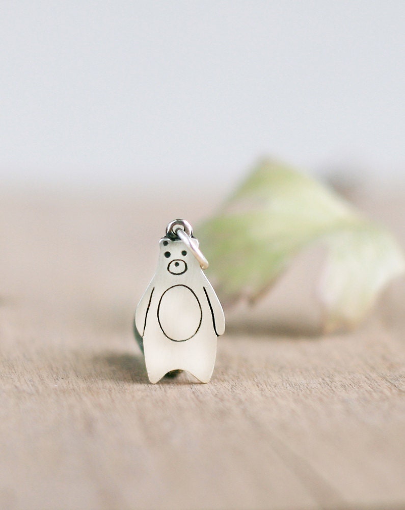 925 Sterling Silber Bär Halskette, Charme 925 Sterling Silber Bär Halskette, Charme von TOTOanimals