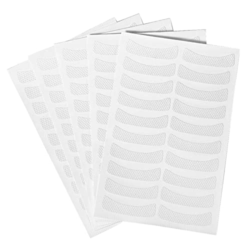 TOUISEDGI 100Pcs Makeup Eye Sticker Soft Nonwoven Eyelash Extension Tape False Eyelash Pad for Professional Home Use von TOUISEDGI