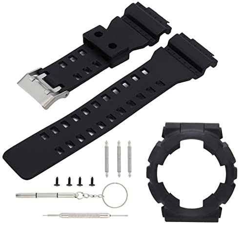 TOUISEDGI Silicone Watch Strap Replacement Wristband High-quality Wear-resistant Soft and Durable Kit for GA110/100 TOUISEDGI Silicone Watch Strap Replacement Wristband High-quality Wear-resistant Soft and Durable Kit for GA110/100 von TOUISEDGI