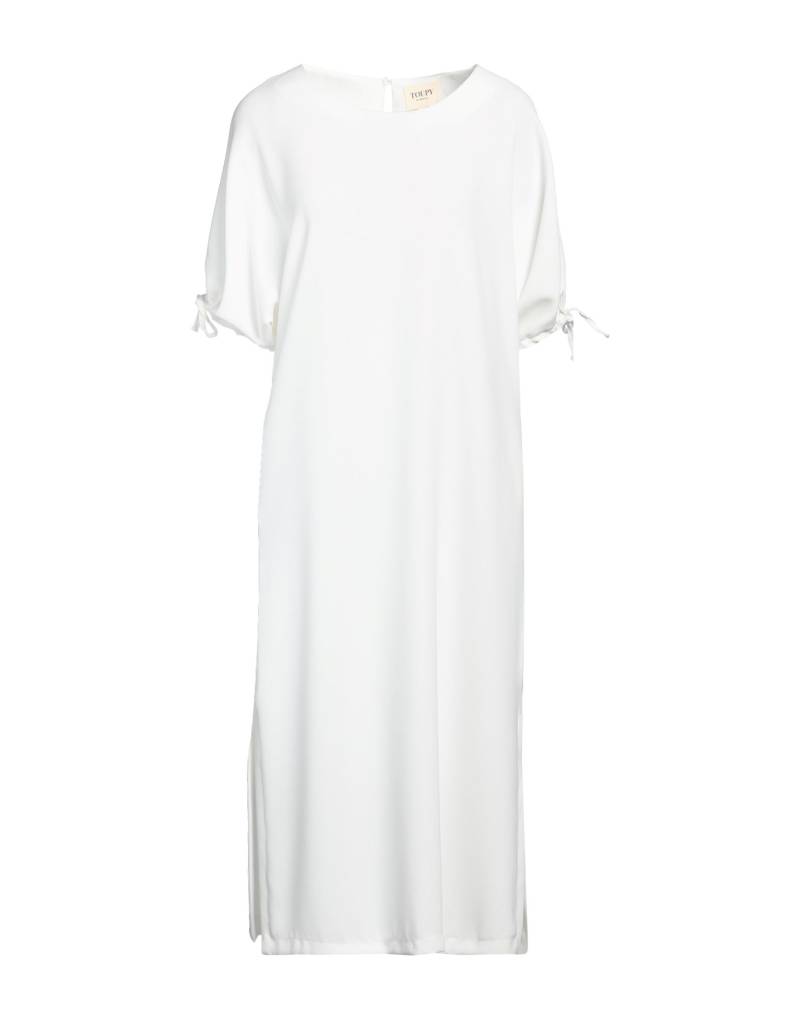 TOUPY Midi-kleid Damen Weiß von TOUPY