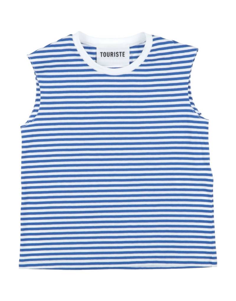 TOURISTE T-shirts Kinder Azurblau von TOURISTE