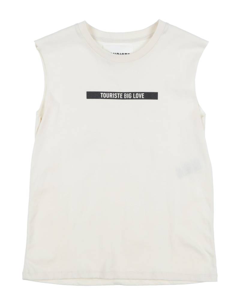 TOURISTE T-shirts Kinder Elfenbein von TOURISTE