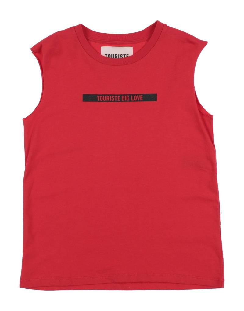 TOURISTE T-shirts Kinder Rot von TOURISTE