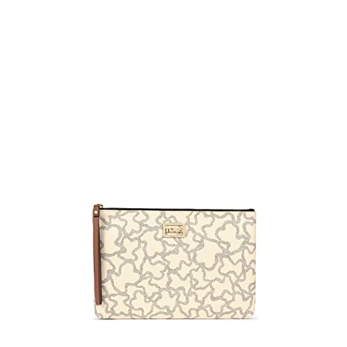 Clutch-Tasche Kaos Icon mehrfarbig in Beige von TOUS