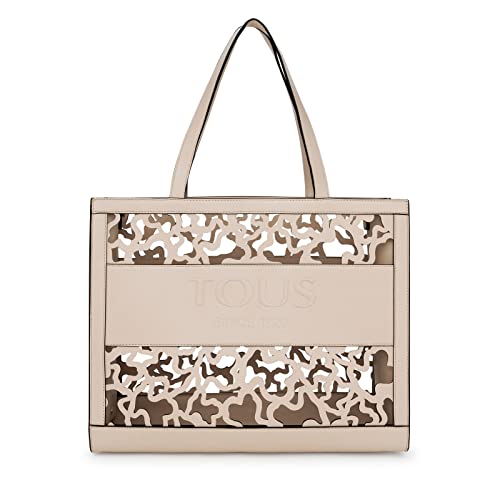 TOUS Damen Beige Shopping XL Amaya K Shock von TOUS