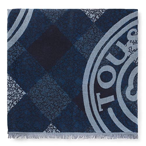 TOUS 2001664033 Fashion Scarf, Blau, 200 x 75 cm, Unisex von TOUS