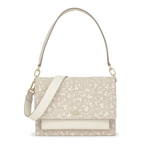 TOUS Damen Bandolera M. Audree K Mini Lines Beige Umhängetasche von TOUS