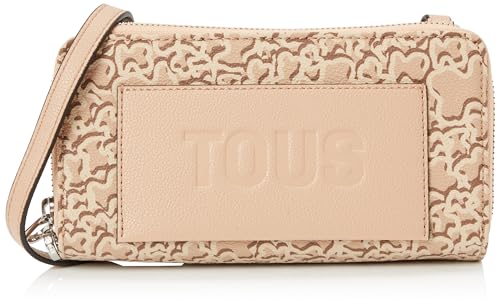 TOUS Damen Handyhalterung K M Evol Topo-Multi Reisezubehör-Brieftasche, beige von TOUS