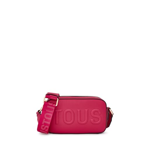 TOUS Damen Reporter T La Rue New Fuchsia Umhängetasche von TOUS