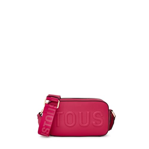 TOUS Damen Bandolera Reporter T La Rue New Fucsia Umhängetasche, Fuchsia von TOUS