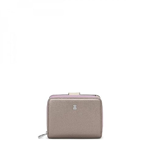 TOUS Damen S.New Dubai Saf Wallet Tri-Silber Reisezubehör-Brieftasche, 10 x 12,5 x 3,5 cm von TOUS