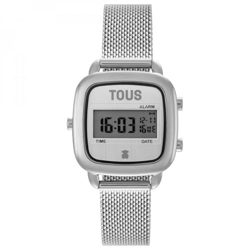 TOUS D-Logo mini Uhr 3000139600 digitaler Stahl von TOUS