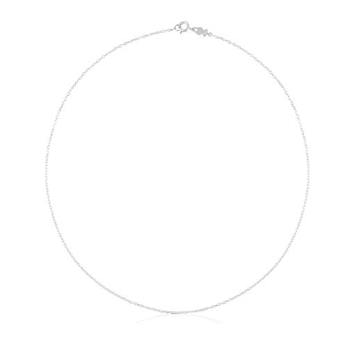 TOUS 45 cm langer Choker Chain aus Silber mit ovalen Ringen von TOUS