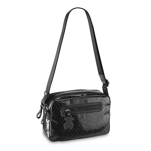 Tous Lindsay, Damen Kuriertasche, Mehrfarbig (Black) von TOUS