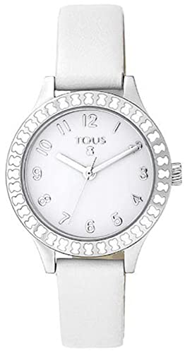 TOUS Watches Straight Kids Childrens Uhr analog Quarzwerk mit Leder Armband 000351415 von TOUS