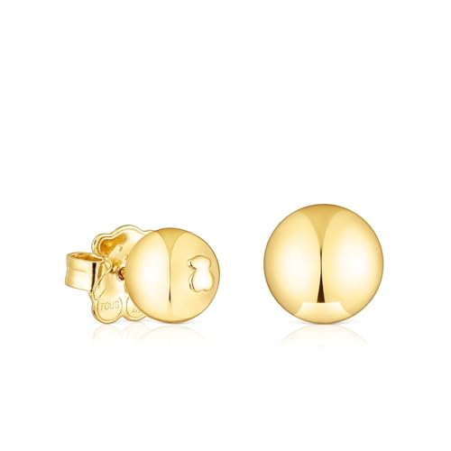 TOUS Plump-Kollektion Ohrringe für Damen mit 18-karätigem Gold auf Sterlingsilber von TOUS