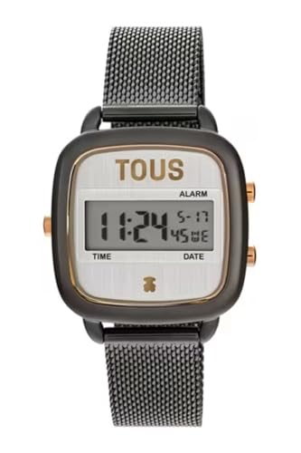 TOUS Reloj D-Logo 300358300 Acero Digital IP grau, Klassisch von TOUS