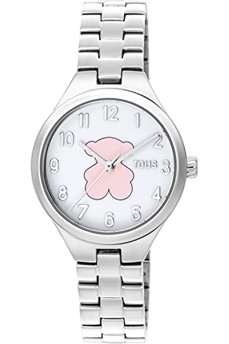 TOUS Watches Muffin Childrens Uhr analog Quarzwerk mit Edelstahl Armband 200351095 von TOUS