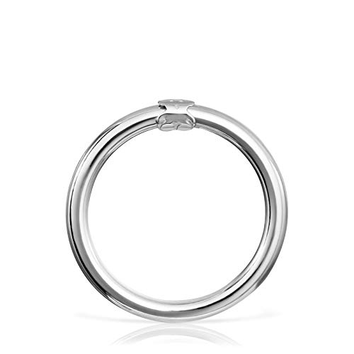 TOUS Anhänger aus Sterlingsilber für Damen, Bär-Motiv, 28 mm, elegant und austauschbar, Kollektion Hold, silber von TOUS