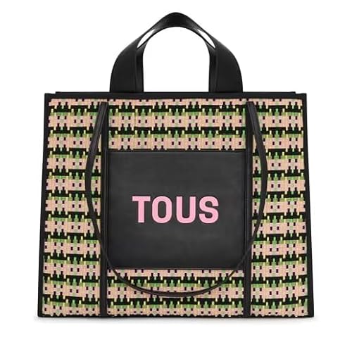 TOUS Shopping Groß Schwarz Amaya Braided 395901683, Schwarz von TOUS