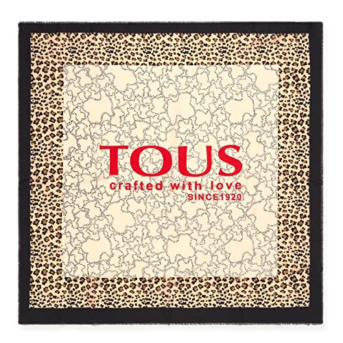 TOUS Unisex 2001538443 Mode-Schal, beige, One Size von TOUS