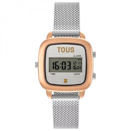 TOUS D-Logo mini Uhr 3000139700 digitaler Stahl von TOUS