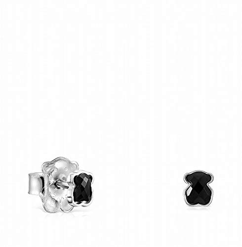 TOUS sterling silber mini onyx-band-ohrringe von TOUS