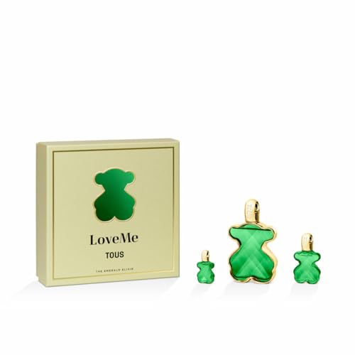 Tous Emerald Elixir Eau de Parfum-Set für Damen, 3 Stück von TOUS