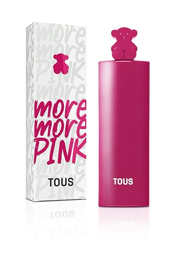 Tous More More Pink, Eau de Toilette für Damen, fruchtiger Blumenduft, 90 ml mit Zerstäuber von TOUS