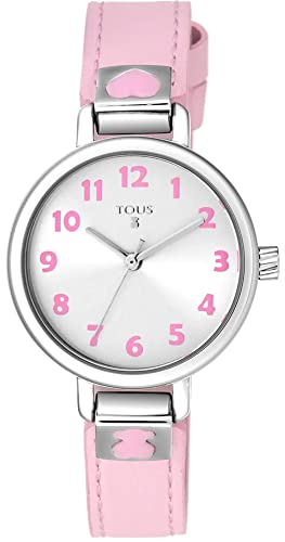 Tous Watches Dream Damen Uhr analog Quarzwerk mit Leder Armband 900350205 von TOUS