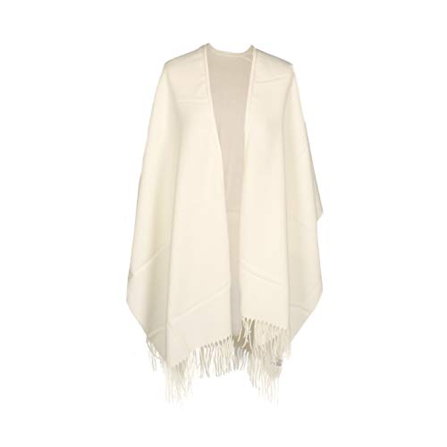Toutacoo, Poncho mit Fransen - Damen - 07-Ecru/Elfenbein von Toutacoo