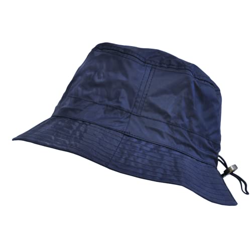 Toutacoo, Regenhut aus Nylon - Einstellbar (03-Navy blau/M-L) von Toutacoo