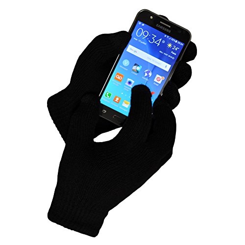 Toutacoo, Touchscreen Handschuhe (10 Finger) AUS KASCHMIR mit Futter für iPhone, Samsung von Toutacoo