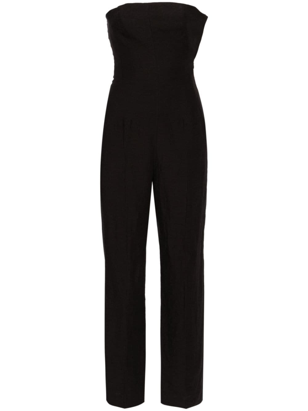 TOVE Ita Jumpsuit aus Leinen - Schwarz von TOVE