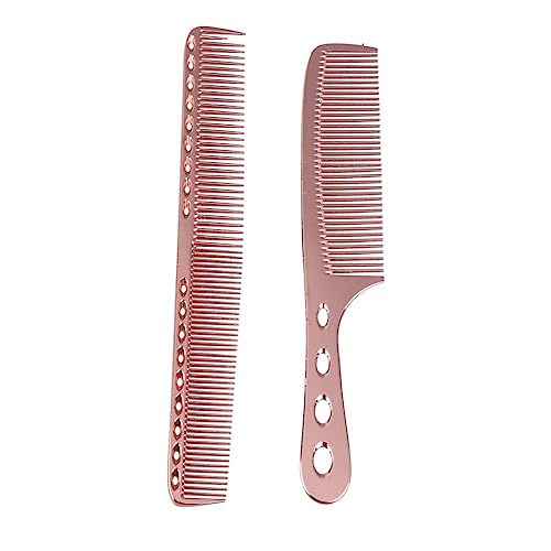 2st Friseurzubehör Breit Gezahnter Kamm Verblassen Kämmt Männer Kämme Für Frauen Doppelseitige Borstenbürste Friseurkamm Schneiden Entwirrer Kämme Für Männer Haarkamm Für Frauen TOVINANNA von TOVINANNA