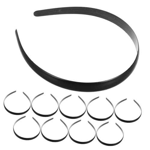 TOVINANNA 50stücke Schwarze Haarbänder Ohne Zähne Elastische Haarschmuck Für Frauen Für Partys Und Alltag Bequem Und Strapazierfähig von TOVINANNA
